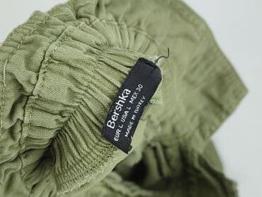 spodnie jogger damskie bershka: Bershka, Spodnie materiałowe damskie, rozmiar L — 4