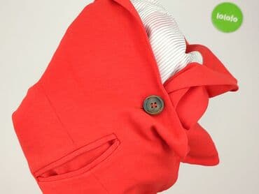 czerwona marynarka damska h m: H&M, Marynarka damska, rozmiar S — 6