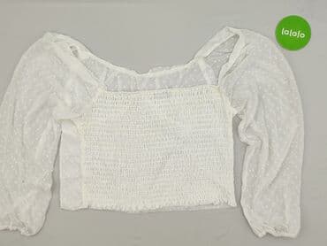 biala bluzka z dlugim rekawem: Shein, Bluzka damska, rozmiar 3XL — 4