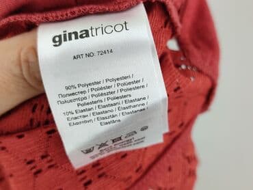 obcisła sukienka czerwona: Gina Tricot, Bluzka damska, rozmiar S — 6