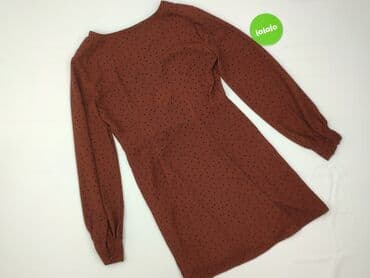 brazowe sukienki: Bershka, Сукня жіноча, розмір S — 3