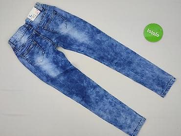 bluza young leosia: Spodnie jeansowe, 11 lat, 140/146, stan - Idealny — 3