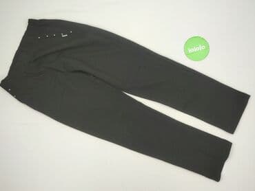 spodnie dresowe z szeroka guma w pasie: Spodnie dresowe damskie, rozmiar S — 3