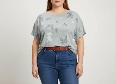 bluzki z smiesznymi napisami: J&X, Bluzka damska, rozmiar 4XL — 7