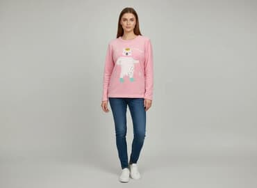 kapcie niedźwiedzie: Sinsay, Sweter damski, rozmiar L — 6