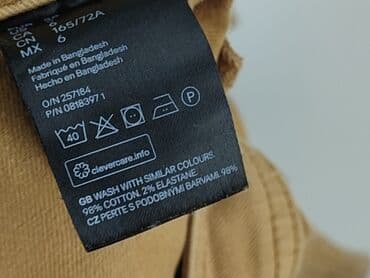 bluzki dla puszystych allegro: H&M, Material trousers for women, M — 5