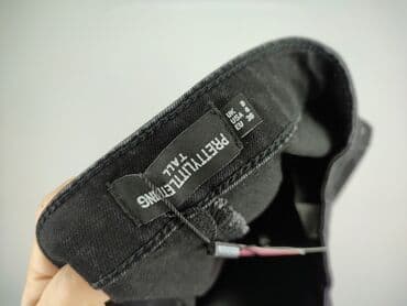 jeansy z rozcietymi nogawkami: PrettyLittleThing, Jeansy damskie, rozmiar S — 4