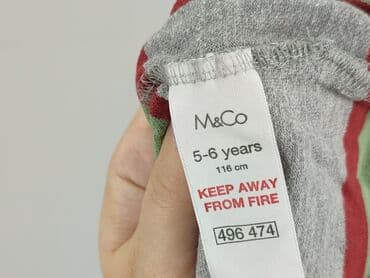 pepco koszulka termoaktywna: T-shirt, M&Co, 5-6 years, 110-116 cm, condition - Very good — 5