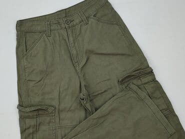Spodnie cargo: H&M, Spodnie cargo damskie, rozmiar S