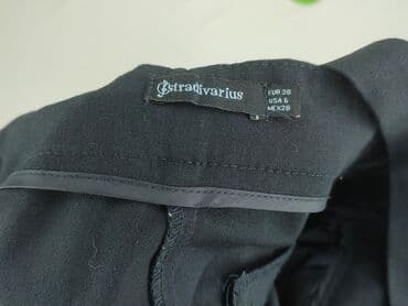 spodnie jeansowe damskie stradivarius: Stradivarius, Ogrodniczki damskie, rozmiar M — 4