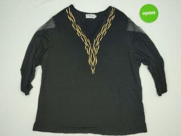 marynarki plus size damskie: Bluzka damska, rozmiar 6XL — 2