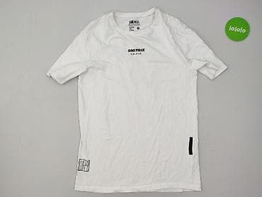 basic koszulka biala: Sinsay, Koszulka dla mężczyzn, rozmiar M — 2