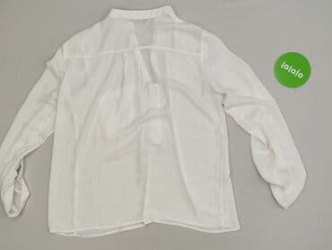 białą bluzka z długim rękawem zara: Zara, Bluzka damska, rozmiar M — 4