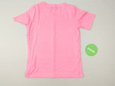 koszulka real rozowa: Sinsay, T-shirt damski, rozmiar 2XS — 3