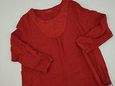 lniane bluzki oversize: Uno, Bluzka damska, rozmiar One size — 1