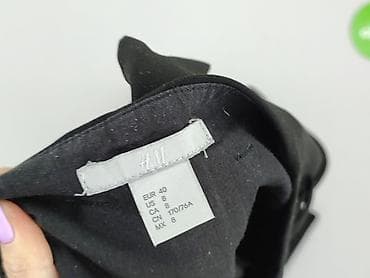 hm biale trampki: H&M, Spodnie materiałowe damskie, rozmiar M — 4