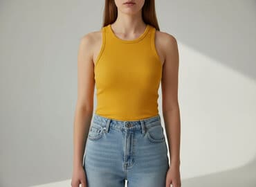 bluzki prazkowane: Top damski, rozmiar M — 6