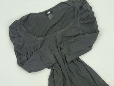 szara bluzka h m: H&M, Bluzka damska, rozmiar S — 1