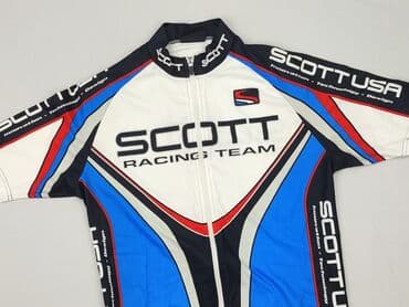 koszulka reprezentacji siatkarzy: Scott, T-shirt sportowy dla mężczyzn, L — 1