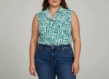 bluzki koszulowe duże rozmiary: WE Fashion, Women`s shirt, size 7XL — 1