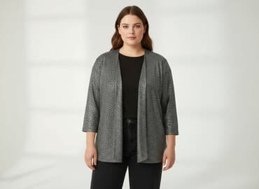 długi sweter sukienki: Kardigan damski, rozmiar 5XL — 6