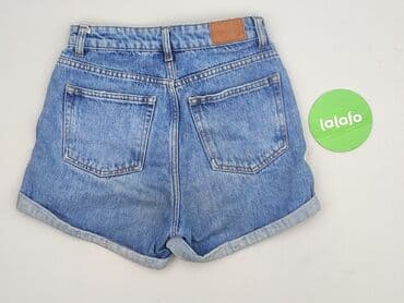 spodenki jeansowe z wysokim stanem pull and bear: Bershka, Szorty damskie, rozmiar 2XS — 3