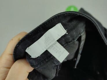 czarne skinny jeans: H&M, Jeansy damskie, rozmiar XS — 4