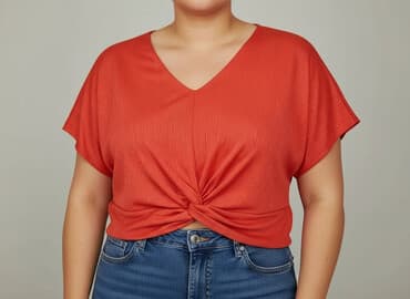 kurtka 4xl: Janina, Bluzka damska, rozmiar 4XL — 6