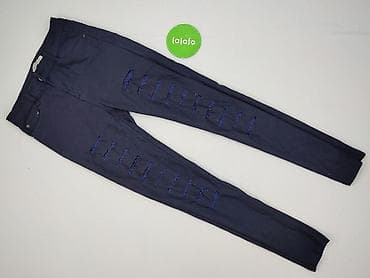 klapki yezzy: Spodnie materiałowe damskie, rozmiar S — 2