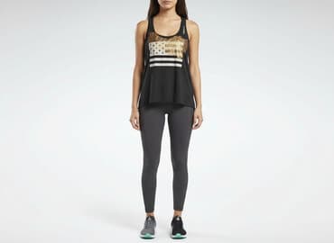 koszulki bez rękawów damskie reebok: Reebok, T-shirt damski, rozmiar S — 1