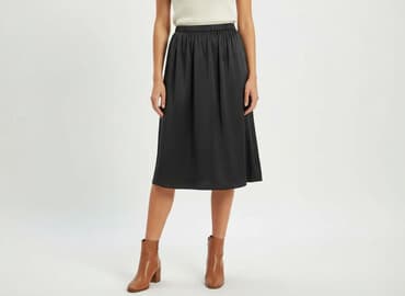 spódnice midi plisowane czarne: Spódnica damska, rozmiar L — 5