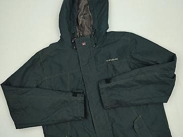 Męska kurtka Quiksilver z kapturem – rozmiar S - Model całoroczny/na