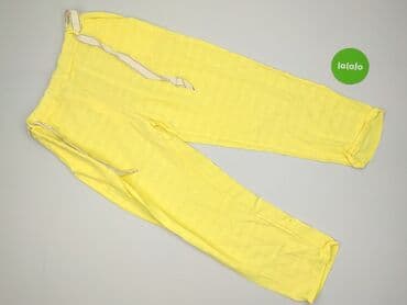 buggy spodnie: Material trousers for women, size S — 3