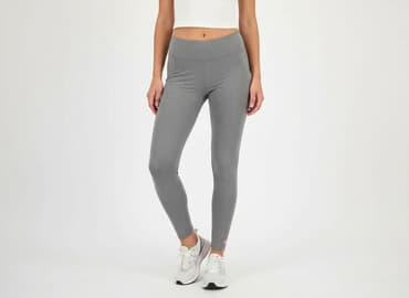 legginsy prążkowane krótkie: Legginsy Sportowe damskie, rozmiar S — 1