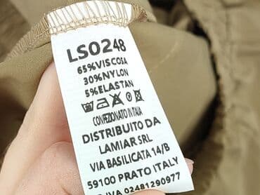 spodnie plus size: Material trousers for women — 5