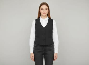 c a kamizelka damska garniturowa: Kamizelka damska, rozmiar S — 1