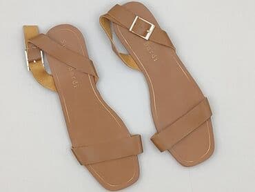 sandalki czarne ccc: Sandały damskie, 38 — 1