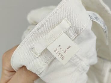 białe spodenki damskie hm: H&M, Szorty damskie, rozmiar S — 5