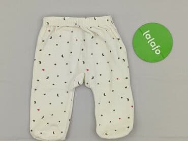 spodnie niemowlęce h: Niemowlęce spodnie materiałowe, 1-3 m, 56-62 cm, Disney, stan - Idealny — 3