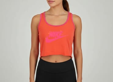 nike crop t shirty: Nike, Top damski, rozmiar L — 1