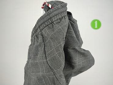 cargo crop: Spodnie materiałowe damskie, rozmiar L — 5