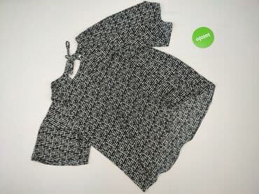 czarne bluzki z chokerem: Nutmeg, Bluzka damska, XL — 2