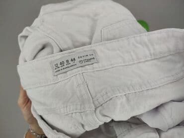 biale szerokie jeansy: Primark, Jeansy damskie, rozmiar L — 5