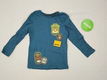 sukienka w motyle h: Bluzka, Little kids, 7 lat, 116-122 cm, stan - Bardzo dobry — 2