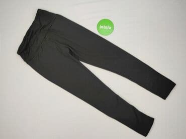 czarne legginsy z wysokim stanem push up: Legginsy Sportowe damskie, rozmiar M — 2