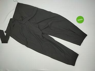 botki h: Spodnie materiałowe damskie, rozmiar XL — 3