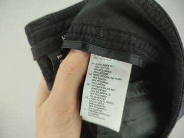 hm krótkie spodenki czarne: H&M, Spodnie materiałowe damskie, rozmiar M — 5