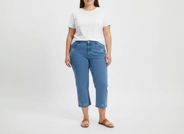 pepco klapki hello kitty: Denim, Spodnie 3/4 damskie, rozmiar 2XL — 6