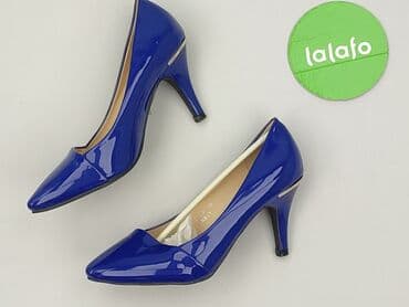 ccc srebrne sandały na obcasie: Półbuty damskie, rozmiar 36 — 2