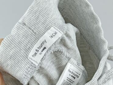 stradivarius woskowane spodnie: Sweatpants, Fox&Bunny, 6-9 months, condition - Perfect — 4